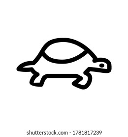 turtle icon or logo isolated sign symbol vector illustration - high quality black style vector icons
