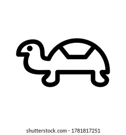 turtle icon or logo isolated sign symbol vector illustration - high quality black style vector icons
