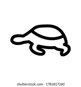 turtle icon or logo isolated sign symbol vector illustration - high quality black style vector icons
