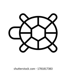 turtle icon or logo isolated sign symbol vector illustration - high quality black style vector icons
