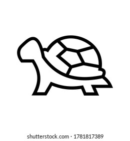 turtle icon or logo isolated sign symbol vector illustration - high quality black style vector icons
