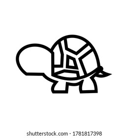 turtle icon or logo isolated sign symbol vector illustration - high quality black style vector icons
