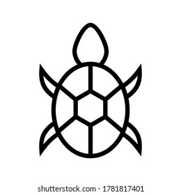 turtle icon or logo isolated sign symbol vector illustration - high quality black style vector icons

