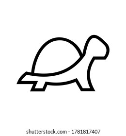 turtle icon or logo isolated sign symbol vector illustration - high quality black style vector icons
