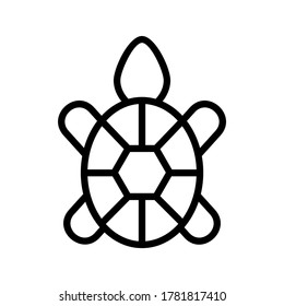 turtle icon or logo isolated sign symbol vector illustration - high quality black style vector icons
