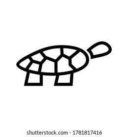turtle icon or logo isolated sign symbol vector illustration - high quality black style vector icons
