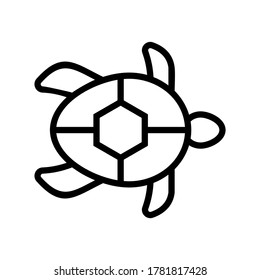 turtle icon or logo isolated sign symbol vector illustration - high quality black style vector icons
