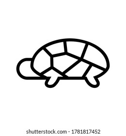 turtle icon or logo isolated sign symbol vector illustration - high quality black style vector icons
