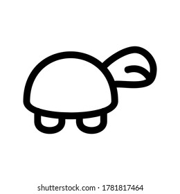 turtle icon or logo isolated sign symbol vector illustration - high quality black style vector icons
