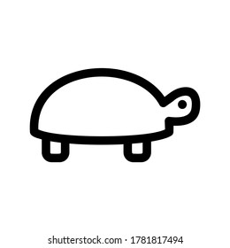 turtle icon or logo isolated sign symbol vector illustration - high quality black style vector icons
