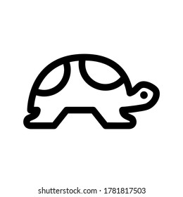 turtle icon or logo isolated sign symbol vector illustration - high quality black style vector icons
