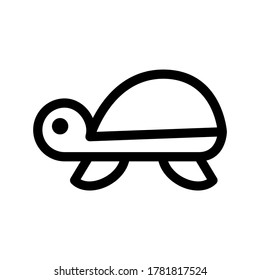turtle icon or logo isolated sign symbol vector illustration - high quality black style vector icons

