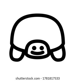 turtle icon or logo isolated sign symbol vector illustration - high quality black style vector icons
