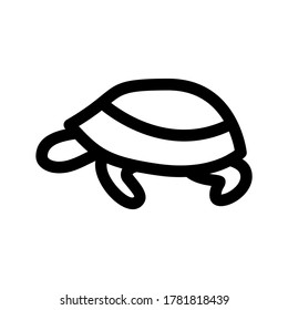 turtle icon or logo isolated sign symbol vector illustration - high quality black style vector icons
