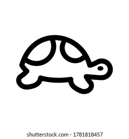 turtle icon or logo isolated sign symbol vector illustration - high quality black style vector icons
