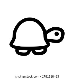 turtle icon or logo isolated sign symbol vector illustration - high quality black style vector icons
