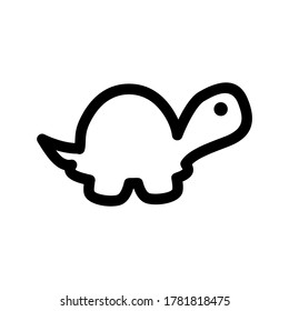 turtle icon or logo isolated sign symbol vector illustration - high quality black style vector icons
