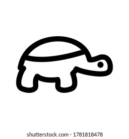 turtle icon or logo isolated sign symbol vector illustration - high quality black style vector icons
