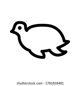 turtle icon or logo isolated sign symbol vector illustration - high quality black style vector icons
