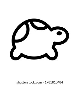 turtle icon or logo isolated sign symbol vector illustration - high quality black style vector icons
