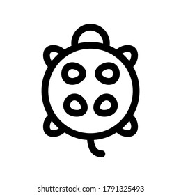 turtle icon or logo isolated sign symbol vector illustration - high quality black style vector icons
