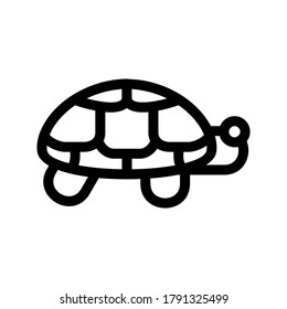 turtle icon or logo isolated sign symbol vector illustration - high quality black style vector icons
