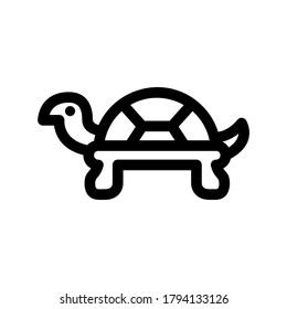 turtle icon or logo isolated sign symbol vector illustration - high quality black style vector icons
