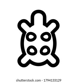 turtle icon or logo isolated sign symbol vector illustration - high quality black style vector icons
