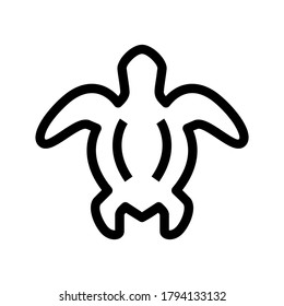 turtle icon or logo isolated sign symbol vector illustration - high quality black style vector icons
