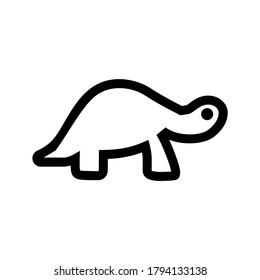 turtle icon or logo isolated sign symbol vector illustration - high quality black style vector icons
