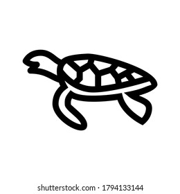 turtle icon or logo isolated sign symbol vector illustration - high quality black style vector icons
