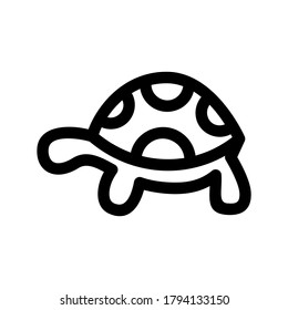 turtle icon or logo isolated sign symbol vector illustration - high quality black style vector icons
