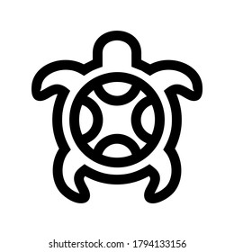 turtle icon or logo isolated sign symbol vector illustration - high quality black style vector icons

