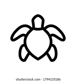 turtle icon or logo isolated sign symbol vector illustration - high quality black style vector icons
