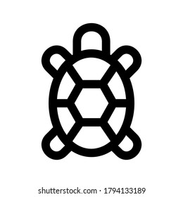 turtle icon or logo isolated sign symbol vector illustration - high quality black style vector icons
