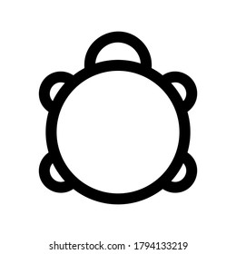 turtle icon or logo isolated sign symbol vector illustration - high quality black style vector icons
