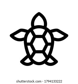 turtle icon or logo isolated sign symbol vector illustration - high quality black style vector icons
