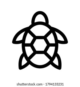 turtle icon or logo isolated sign symbol vector illustration - high quality black style vector icons
