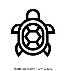 turtle icon or logo isolated sign symbol vector illustration - high quality black style vector icons
