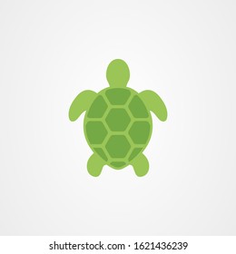 Turtle icon logo vector design