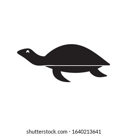 turtle icon logo vector design
