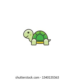 turtle icon on a white background