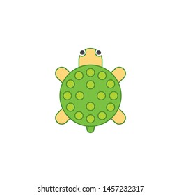 Turtle icon on a white background