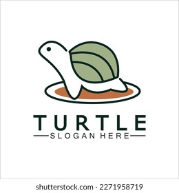 Turtle icon, Sea turtle vector illustration, Logo for buttons, websites, mobile apps and other design needs