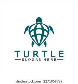 Icono de tortuga, ilustración de vector de tortuga marina, logotipo para botones, sitios web, aplicaciones móviles y otras necesidades de diseño