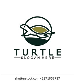 Turtle icon, Sea turtle vector illustration, Logo for buttons, websites, mobile apps and other design needs