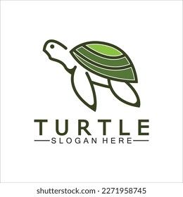 Turtle icon, Sea turtle vector illustration, Logo for buttons, websites, mobile apps and other design needs