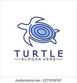 Turtle icon, Sea turtle vector illustration, Logo for buttons, websites, mobile apps and other design needs