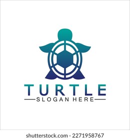 Turtle icon, Sea turtle vector illustration, Logo for buttons, websites, mobile apps and other design needs