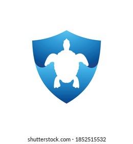 turtle icon with shield shape